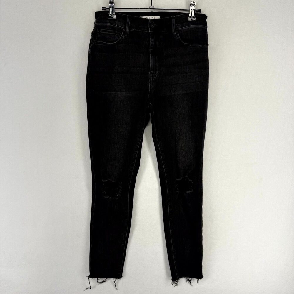 Pac Sun High Rise Black Jegging Womens Size 26
